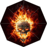 Parapluie Gothique <br /> Tête de Mort