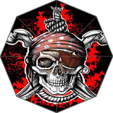 Parapluie Gothique <br /> Tête de Mort