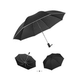 Parapluie Gothique à Bandes Réfléchissantes