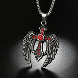 Pendentif Gothique <br /> Avec des Ailes D'aigles - L'Antre Gothique
