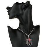Pendentif Gothique <br /> Avec des Ailes D'aigles - L'Antre Gothique