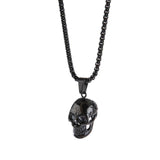 Pendentif Gothique Crâne