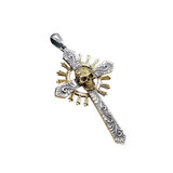 Pendentif Gothique <br />Crâne Mexicain - L'Antre Gothique