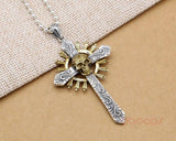Pendentif Gothique <br />Crâne Mexicain - L'Antre Gothique