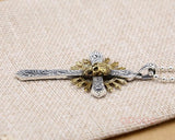Pendentif Gothique <br />Crâne Mexicain - L'Antre Gothique