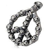 Pendentif Gothique <br /> Tête de Mort - L'Antre Gothique