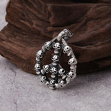Pendentif Gothique <br /> Tête de Mort - L'Antre Gothique