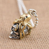 Pendentif Gothique <br /> en Pieuvre - L'Antre Gothique