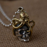 Pendentif Gothique <br /> en Pieuvre - L'Antre Gothique