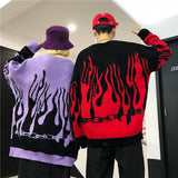 Gothic-Pullover<br> Große Größe