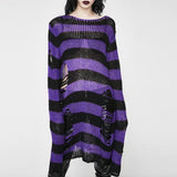 Pull Gothique <br /> Rayé