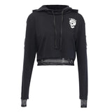 Pull Gothique Tête de Mort