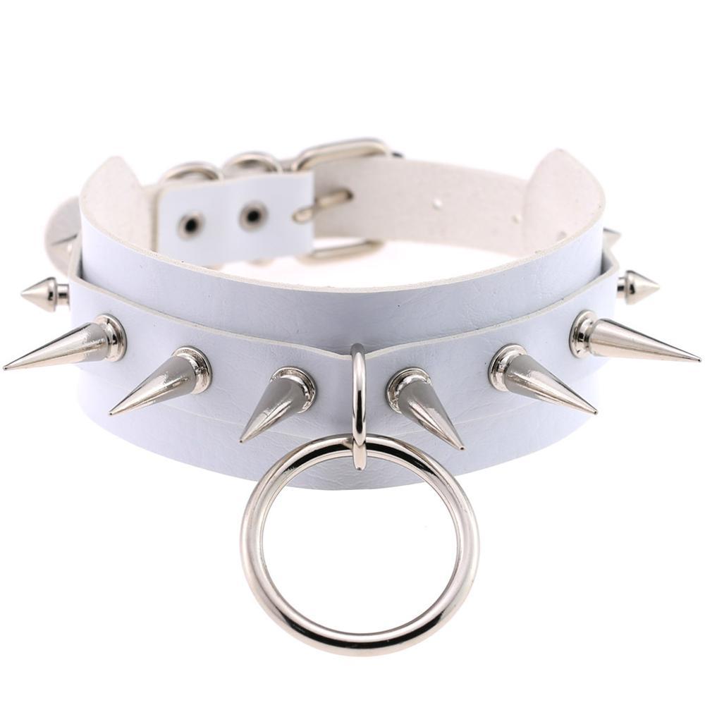 Gotischer O-Ring-Halsband – L'Antre Gothique