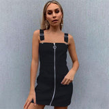 Gothic-Kleid<br> Schnallenriemen