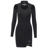 Robe Gothique Boucle à Manche