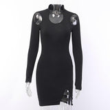 Gothic-Kleid<br> Schlaufe zum Ärmel