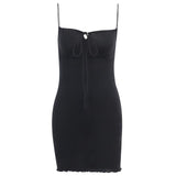 Robe Gothique Bretelle Spaghetti