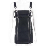 Robe Gothique Bretelle en Chaîne