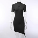 Robe Gothique <br /> Col Roulé