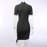 Robe Gothique <br /> Col Roulé