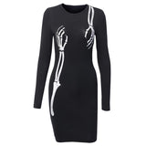 Robe Gothique Crâne
