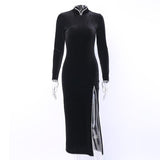 Robe Gothique <br /> Longue Fendu