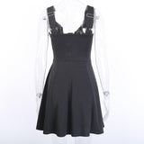 Gothic-Kleid<br> Kurzer Mond