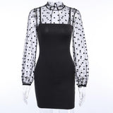 Robe Gothique <br /> Maille Transparent