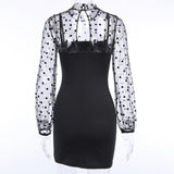 Robe Gothique <br /> Maille Transparent