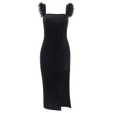 Robe Gothique Moulante Dos Nu