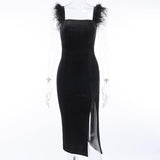 Robe Gothique <br /> Moulante Dos Nu