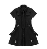 Robe Gothique Noir Chic