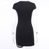Gothic-Kleid<br> schwarzer Punk