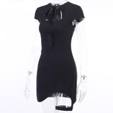 Robe Gothique Noir Punk