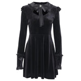 Robe Gothique Noir Vampire