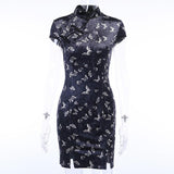 Gothic-Kleid<br> Schmetterling