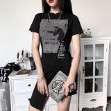 Gothic-Kleid<br> Punk-Frau