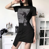 Gothic-Kleid<br> Punk-Frau