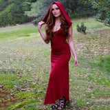 Gothic-Kleid<br> Ärmelloser Kapuzenpullover