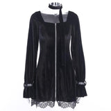 Robe Gothique Vintage Manche Longue
