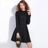 Robe Gothique <br /> à Lacets - L'Antre Gothique