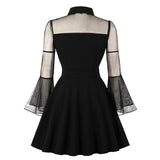 Robe Gothique <br />à Manche Transparent - L'Antre Gothique