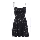 Robe Gothique à fine Bretelle