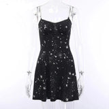 Gothic-Kleid<br> dünner Riemen