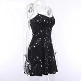 Gothic-Kleid<br> dünner Riemen