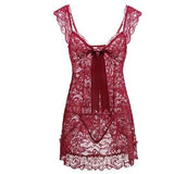 Gothic Night Dress<br> in lace