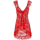 Gothic Night Dress<br> in lace