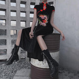Gothic-Kleid<br> Drachen