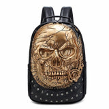Gotischer Rucksack<br> Wütender Schädel