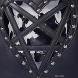 Sac à Dos Gothique <br /> en Forme de Coeur - L'Antre Gothique